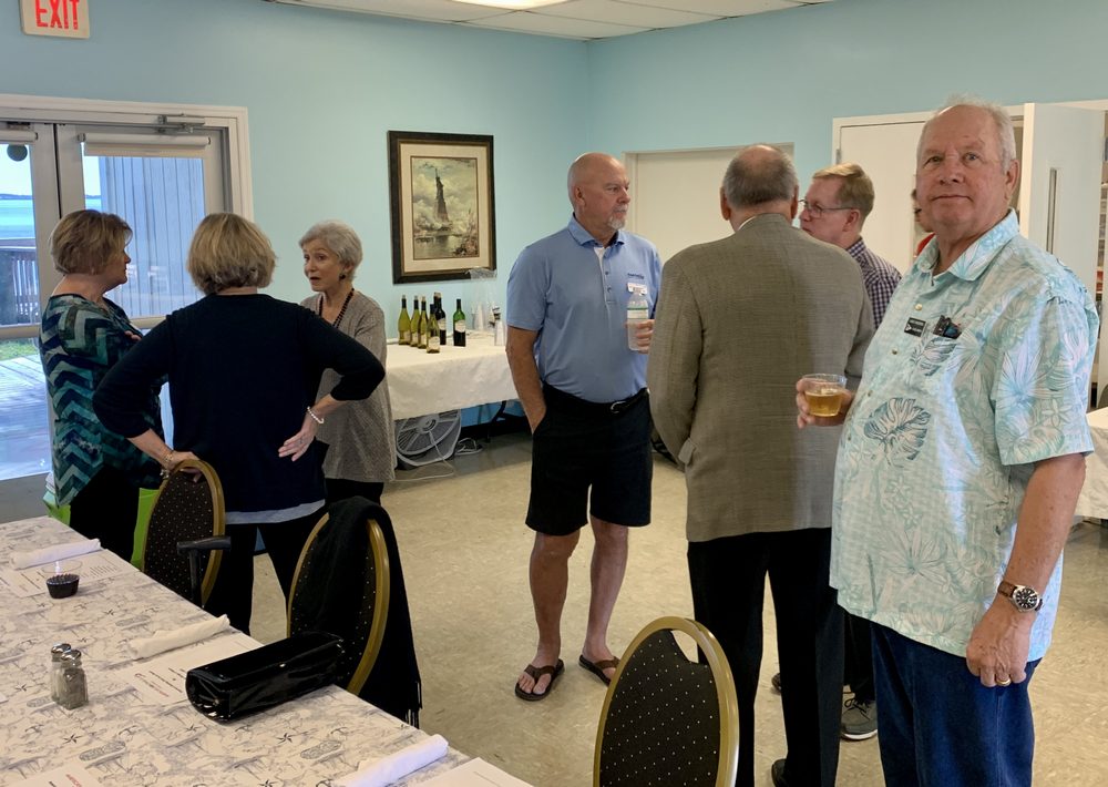 Social before meeting